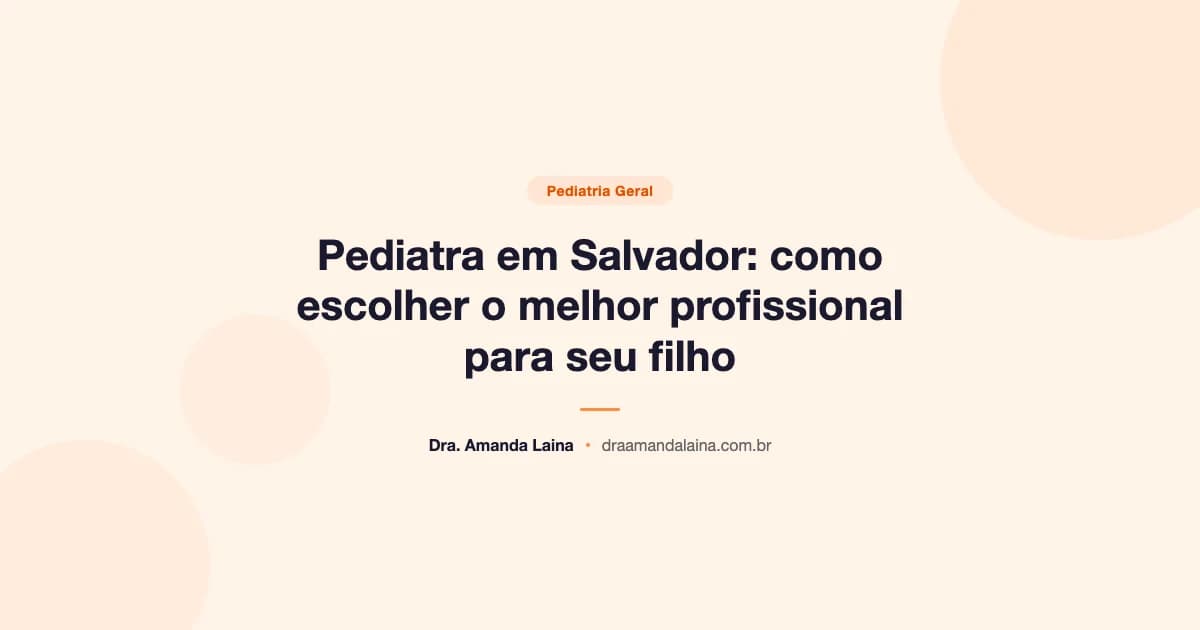 Consultório pediátrico acolhedor em Salvador