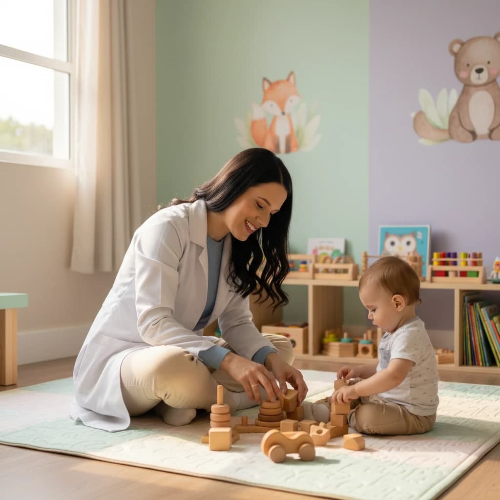 Dra. Amanda Laina no consultório